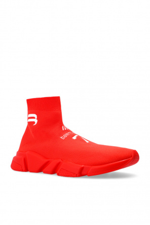 Balenciaga red best sale sock shoes